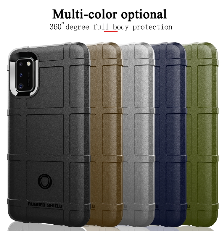 For Galaxy A41 Full Coverage Shockproof TPU Case(Grey) For Galaxy A41 Full Coverage Shockproof TPU Case(Grey)