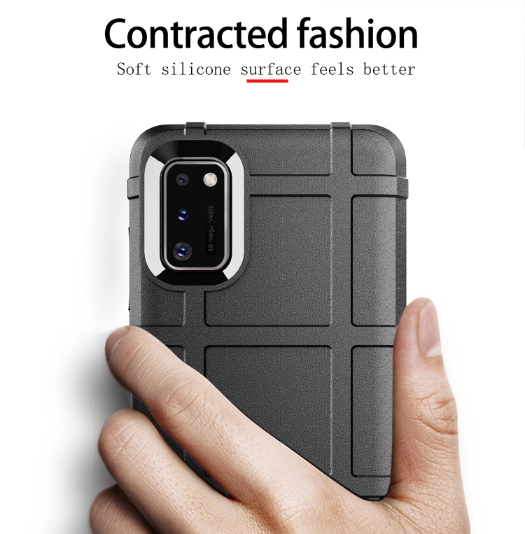 For Galaxy A41 Full Coverage Shockproof TPU Case(Grey) For Galaxy A41 Full Coverage Shockproof TPU Case(Grey)