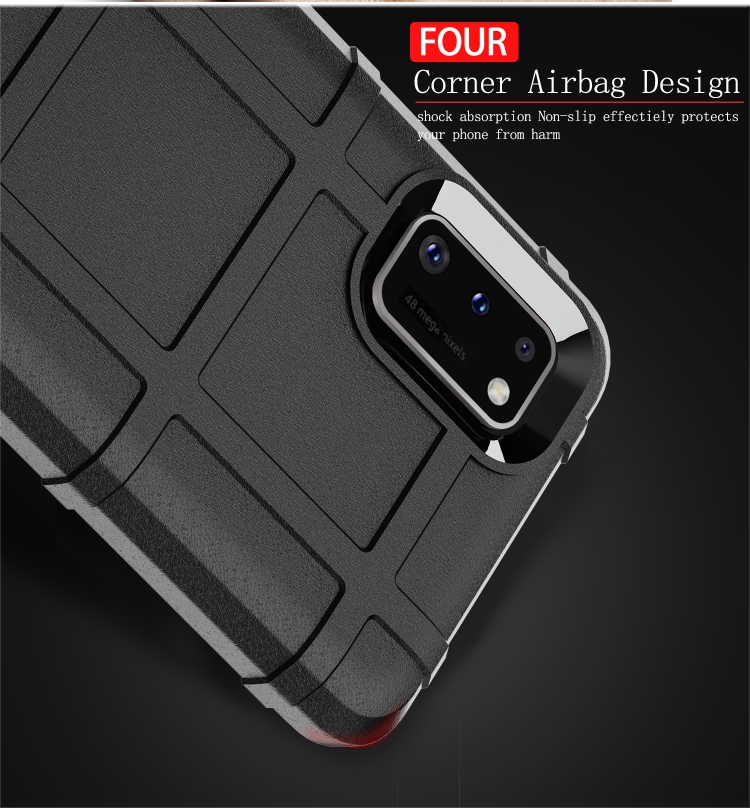 For Galaxy A41 Full Coverage Shockproof TPU Case(Grey) For Galaxy A41 Full Coverage Shockproof TPU Case(Grey)