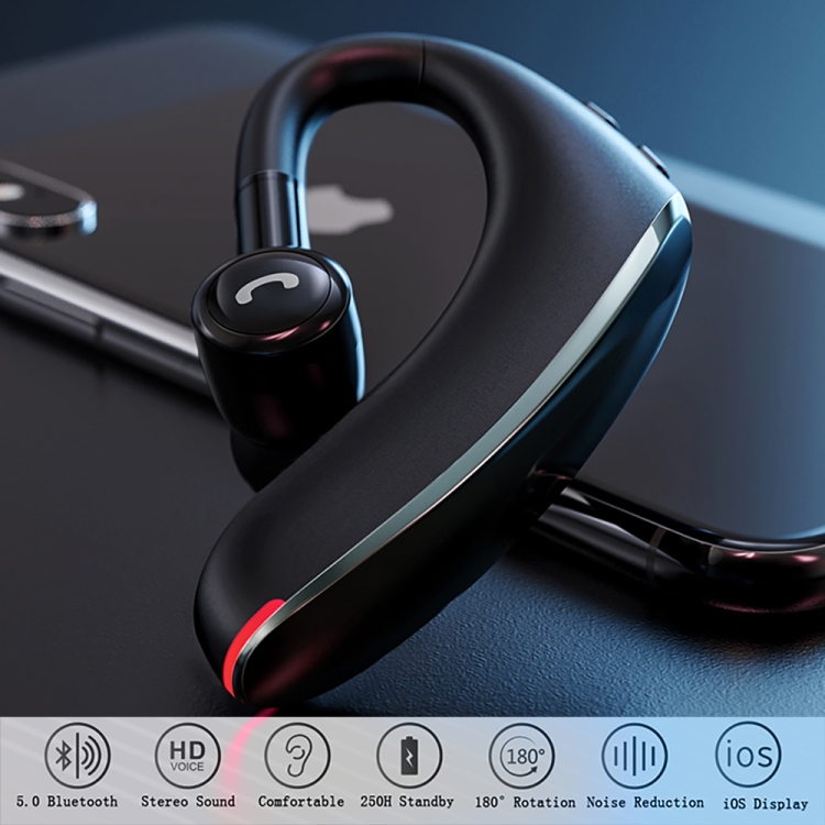 Auriculares inalámbricos Bluetooth Ultra largo Standby Auriculares  deportivos montados en el oído Conducción corriendo para Huawei Apple Oppo