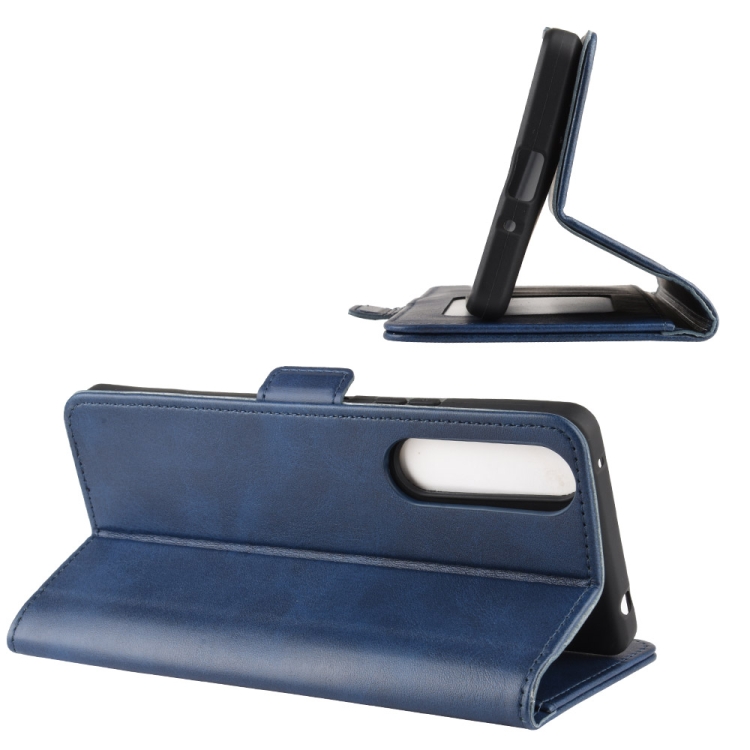 Aazon.co: QLTYPRI IPhone Xs Ax Case, Preiu PU Leather Cover TPU Buper With Card Holder - View #3