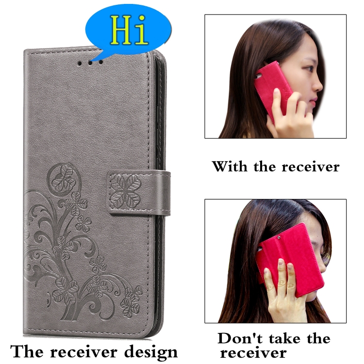 For Galaxy A41 Four-leaf Clasp Embossed Buckle PU Leather Case with Lanyard & Card Slot & Wallet & Holder(Blue) For Galaxy A41 Four-leaf Clasp Embossed Buckle PU Leather Case with Lanyard & Card Slot & Wallet & Holder(Blue)