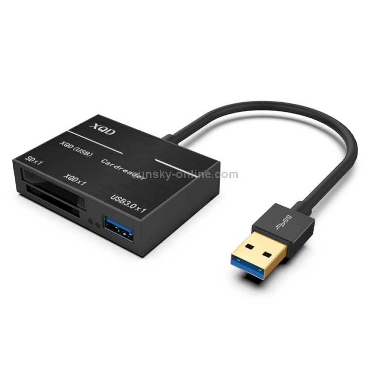 Onten 5212B USB3.0 To XQD + SD Card High-Speed Card Reader - 1
