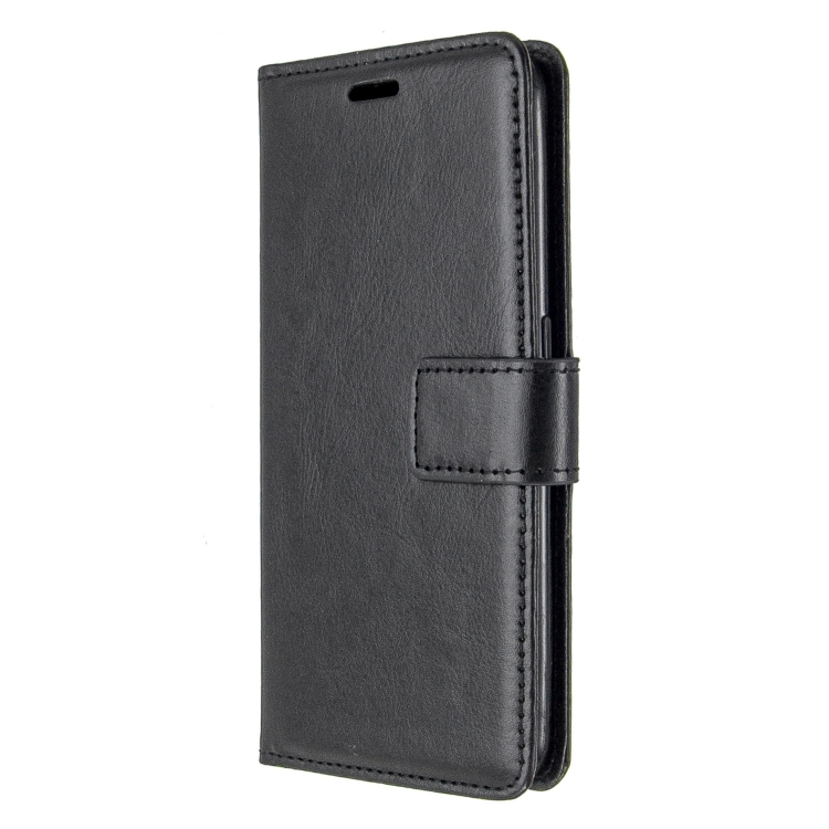 For Galaxy A01 Crazy Horse Texture Horizontal Flip Leather Case with Holder & Card Slots & Wallet & Photo Frame(black) For Galaxy A01 Crazy Horse Texture Horizontal Flip Leather Case with Holder & Card Slots & Wallet & Photo Frame(black)