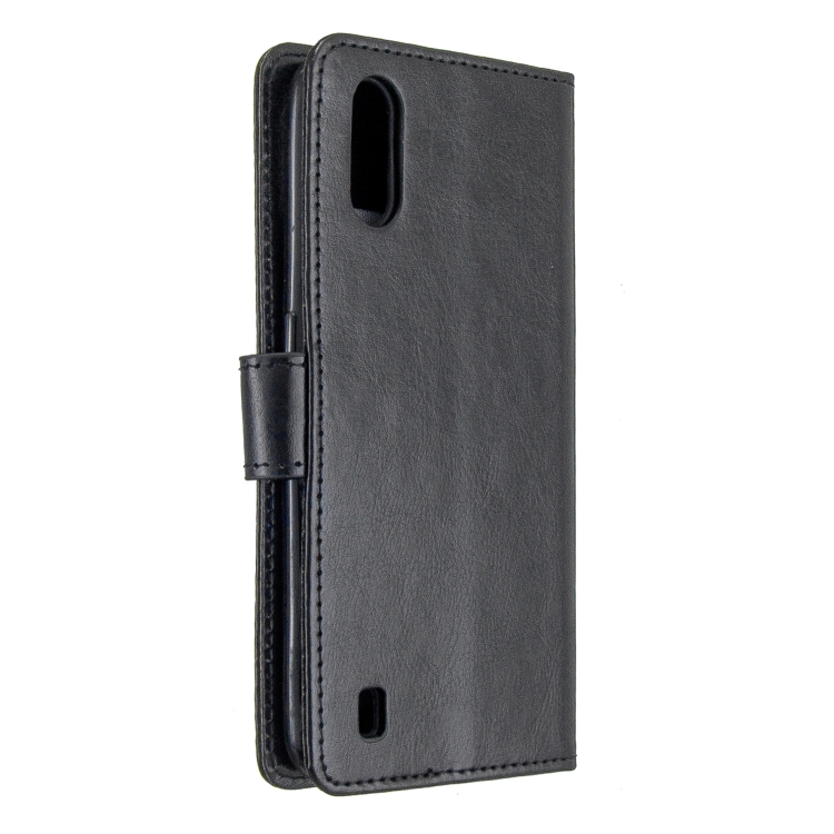 For Galaxy A01 Crazy Horse Texture Horizontal Flip Leather Case with Holder & Card Slots & Wallet & Photo Frame(black) For Galaxy A01 Crazy Horse Texture Horizontal Flip Leather Case with Holder & Card Slots & Wallet & Photo Frame(black)
