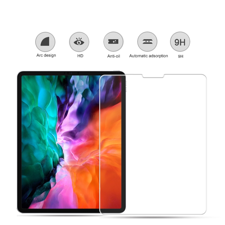For iPad Pro 12.9 (2020) mocolo 0.33mm 9H Hardness Surface 2.5D Explosion-proof Tempered Glass Film(Transparent) For iPad Pro 12.9 (2020) mocolo 0.33mm 9H Hardness Surface 2.5D Explosion-proof Tempered Glass Film(Transparent)