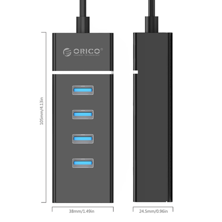 Orico W6PH4-U3 4 puertos USB 3.0 Hub - 1
