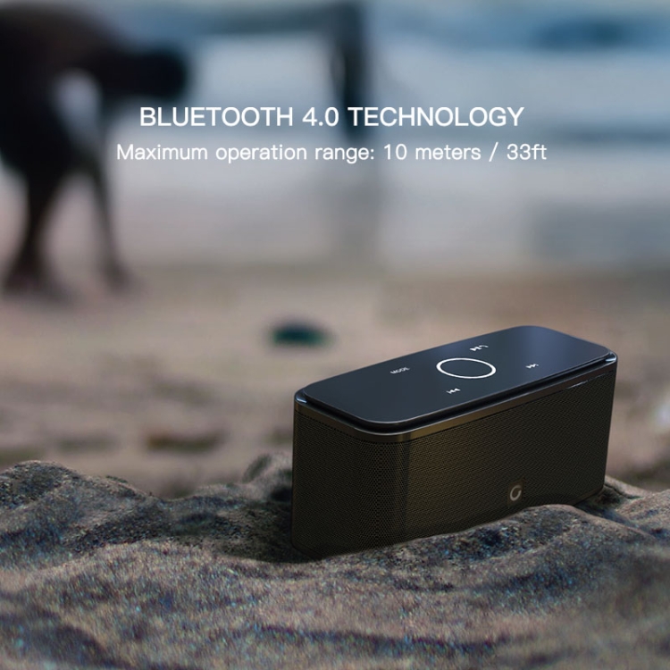 DOSSTouch Control Bluetooth Speaker 2x6W Portable Wireless Speakers Stereo Sound Box with Bass and Built-in Mic(Blue) DOSSTouch Control Bluetooth Speaker 2x6W Portable Wireless Speakers Stereo Sound Box with Bass and Built-in Mic(Blue)