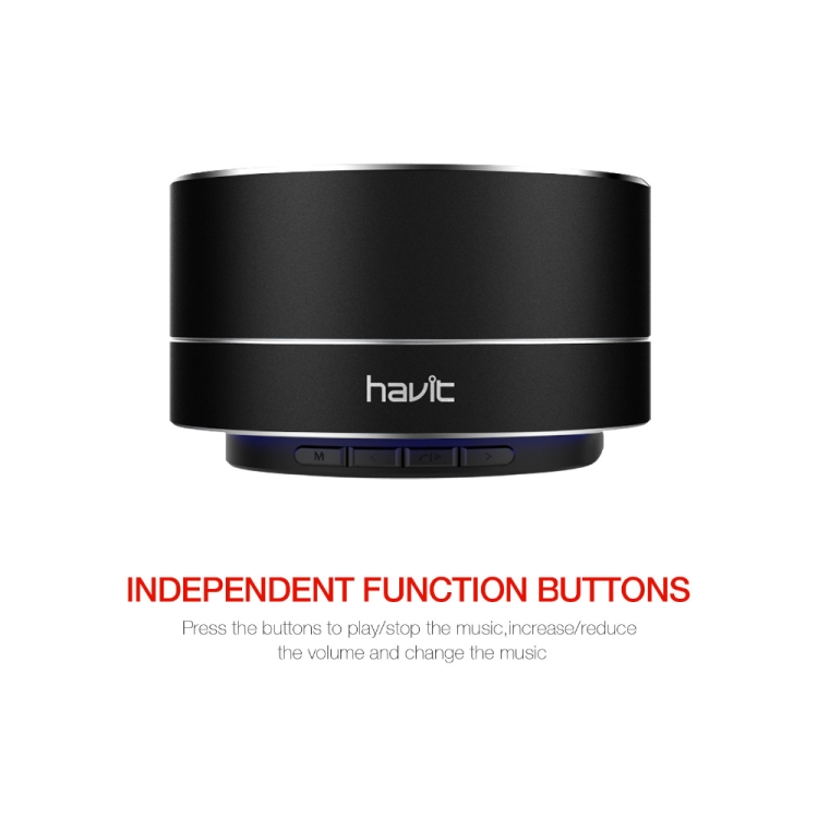 Havit M8 Wireless Bluetooth Speaker Super Bass 3D Stereo Loudspeaker Portable Speaker with 3.5mm Aux, Support Micro SD Card, FM radio(Black) Havit M8 Wireless Bluetooth Speaker Super Bass 3D Stereo Loudspeaker Portable Speaker with 3.5mm Aux, Support Micro SD Card, FM radio(Black)