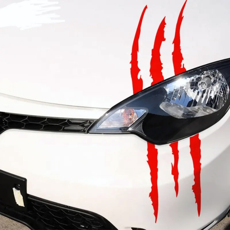 Car Sticker Monster Claw Scratch Stripe Marks Auto Decal for bmw