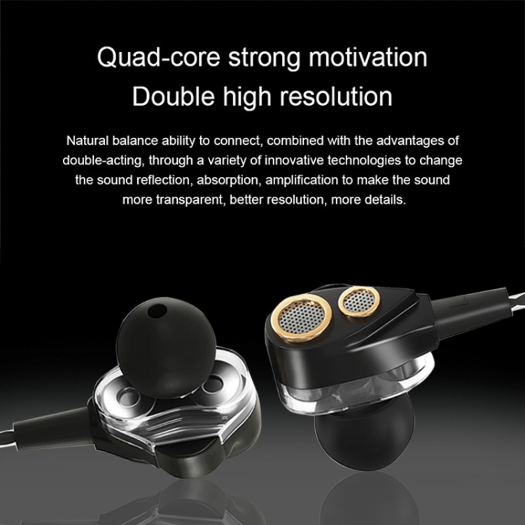 Four Speakers 6D Surround Sound Bluetooth Earphones for Mobile Phone, with TF Card Slot(Black) Four Speakers 6D Surround Sound Bluetooth Earphones for Mobile Phone, with TF Card Slot(Black)