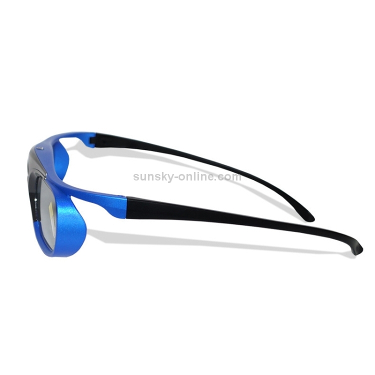 Gafas 3D recargables con obturador activo compatible con 96 HZ / 120 HZ / 144 HZ para XGIMI Z4X Z5 H1 JmGo G1 G3 X1 BenQ Acer y proyector DLP LINK - 2