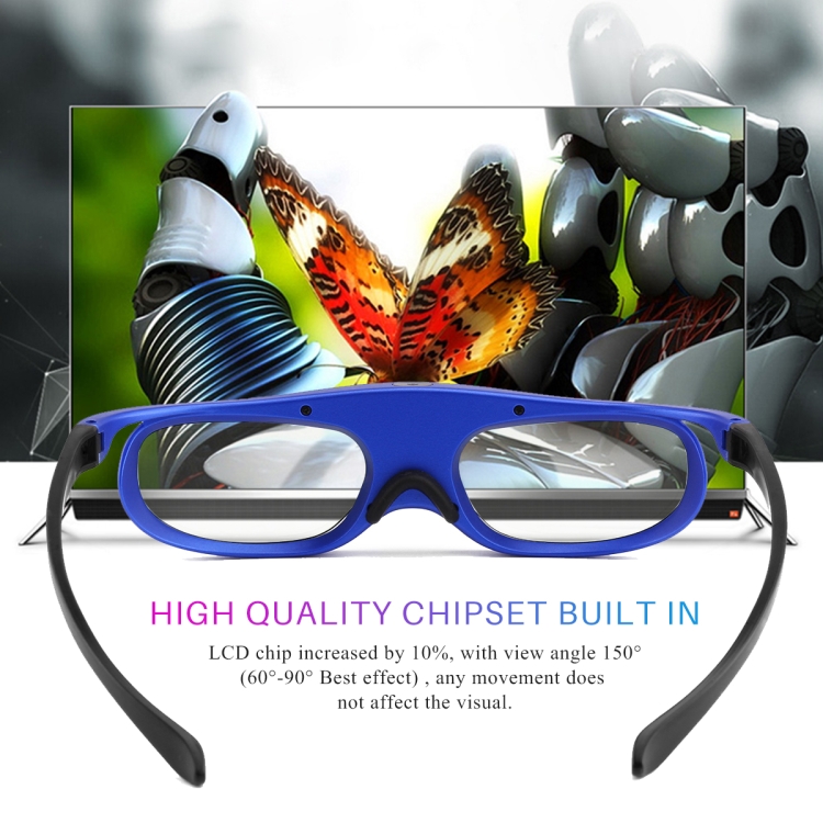 Batteria universale DLP Active Shutter Occhiali 3D 96-144Hz Per XGIMI  Optoma Acer Viewsonic Home Theater Proiettore 3D TV