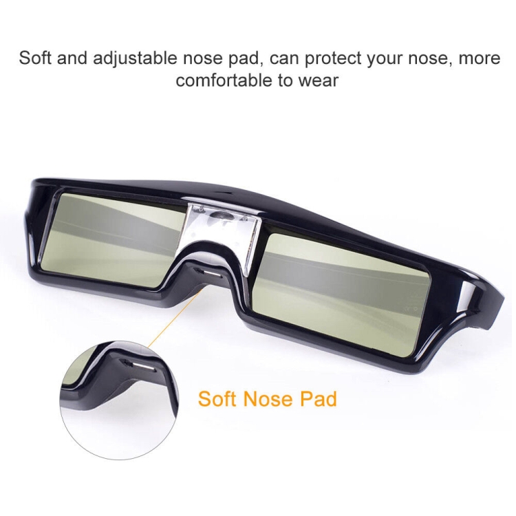 Gafas con gafas activas 3D DLP-Link para proyectores BenQ Z4 / H1 / G1 / P1 LG, NUTS, Acer, Optoma DLP-LINK - 2
