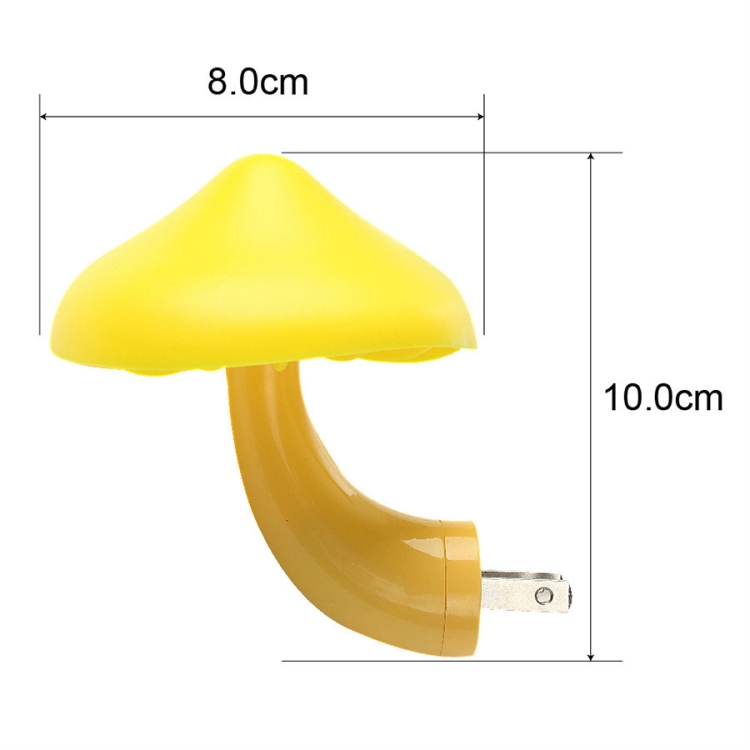 Sunsky Mini Champignon Forme Led Lampe A Economie D Energie Enfants Bebe Chambre Champignon Veilleuse Prise Ue