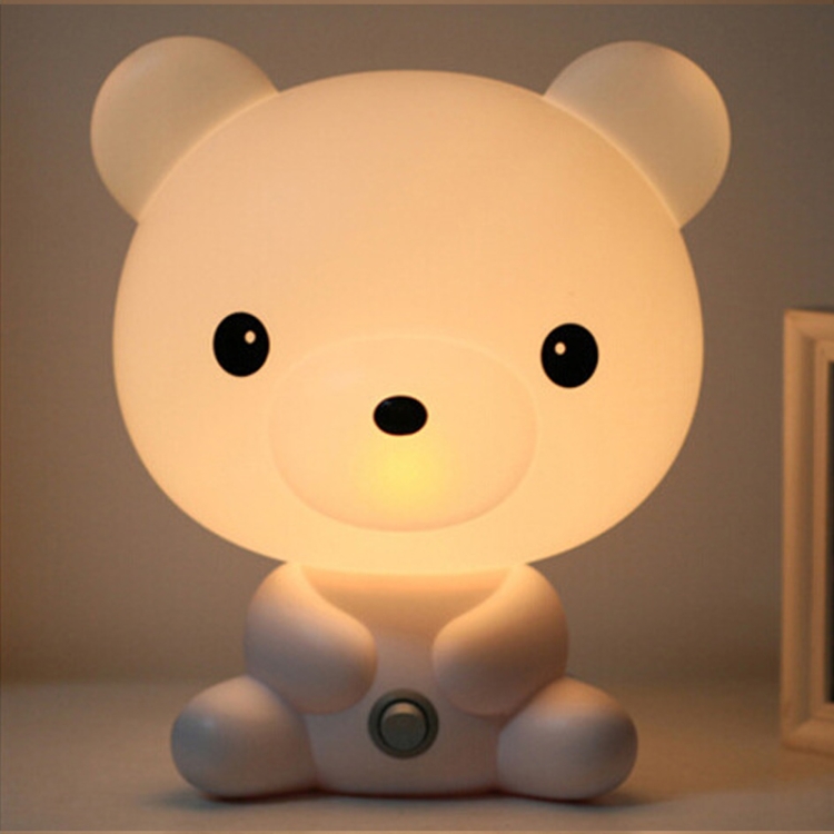 pieza de luz nocturna para niños, mini lámpara de escritorio Kawaii con  forma de animal, luz nocturna ajustable para teléfono, luz de noche LED para  niños y bebés para regalos de Navidad