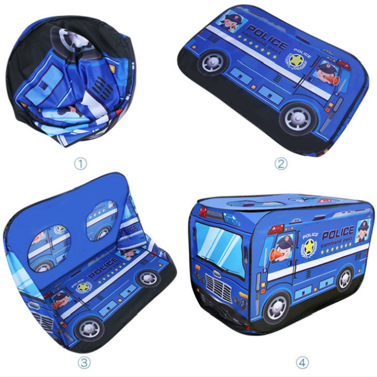 Brinquedo Infantil Tenda Pano de Bombeiros Carro de Polícia Ônibus Escolar  Casa do Jogo (Ônibus Escolar)
