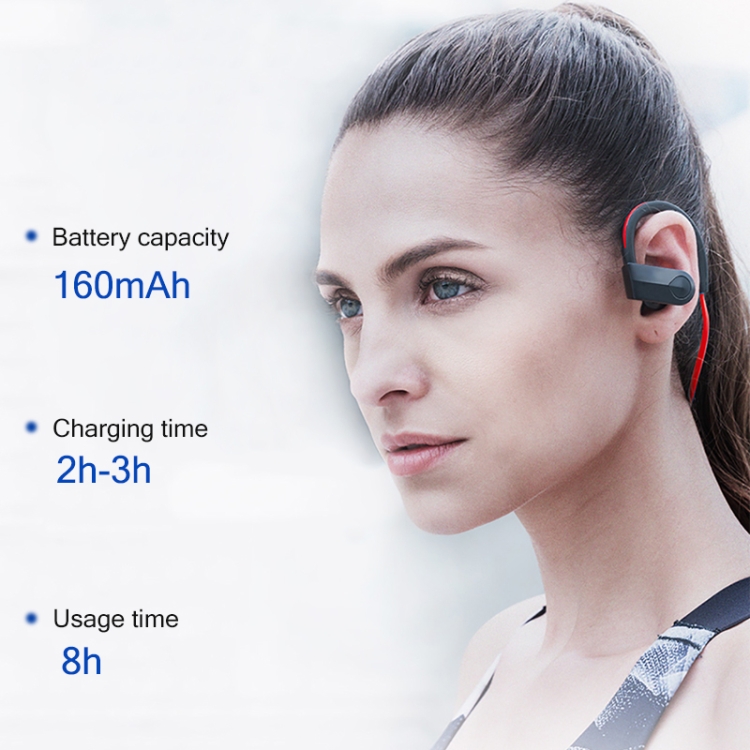 CLIGO Wireless Bluetooth Earphone Sport Headset Waterproof Bass Noise Cancelling Headphones with Mic(Black) CLIGO Wireless Bluetooth Earphone Sport Headset Waterproof Bass Noise Cancelling Headphones with Mic(Black)