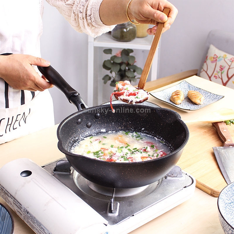 Stone non-stick cookware set full set of household deep frying pan wok milk  pan combination induction cooker pot - AliExpress