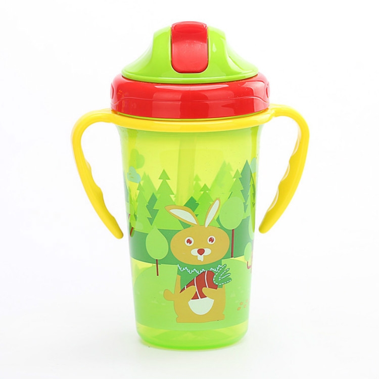 Prinper Silicone Baby Sippy Cup Feeding Straw Cups for Toddlers