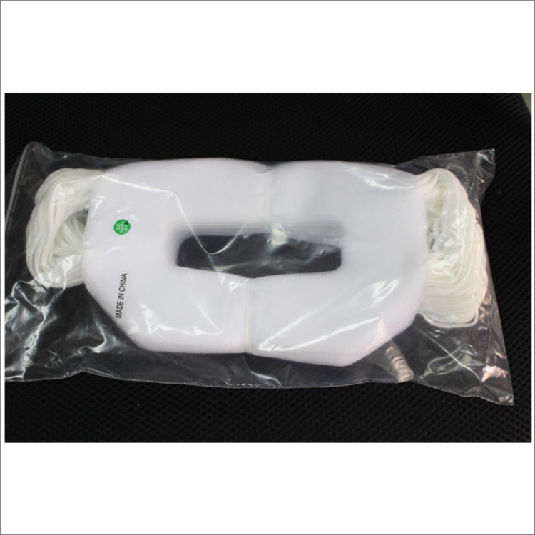 Máscara de ojos de higiene protectora 100 PCS Máscara de ojos desechable blanca para gafas de realidad virtual - 2