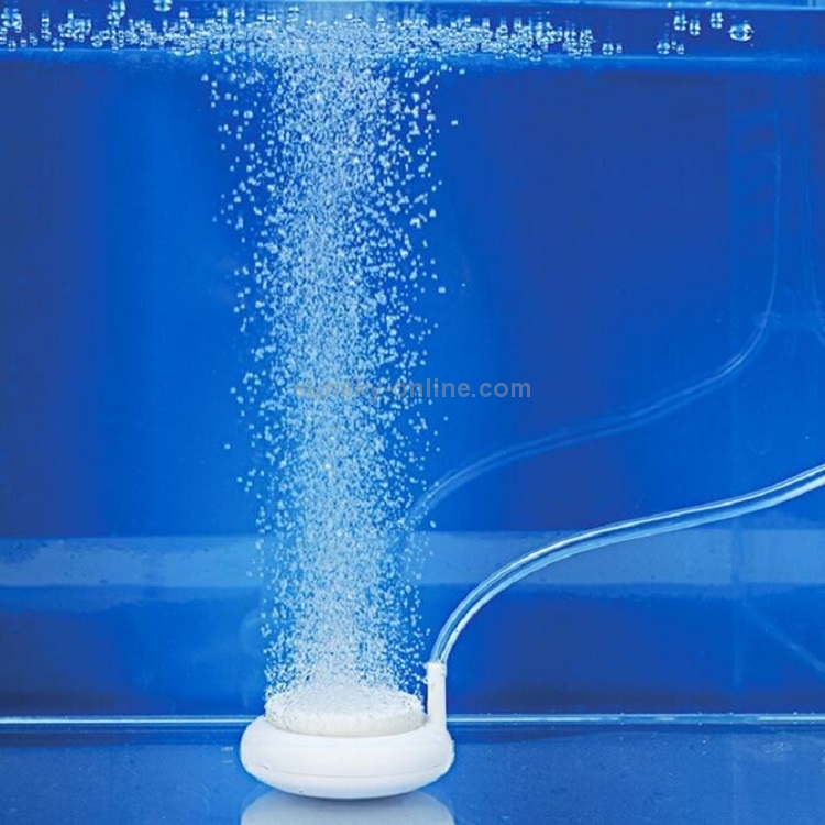 Nano Air Disk Stein Aquarium Blase Sauerstoffpumpe Luftraffinerie,  Durchmesser: 50 mm (weiß)