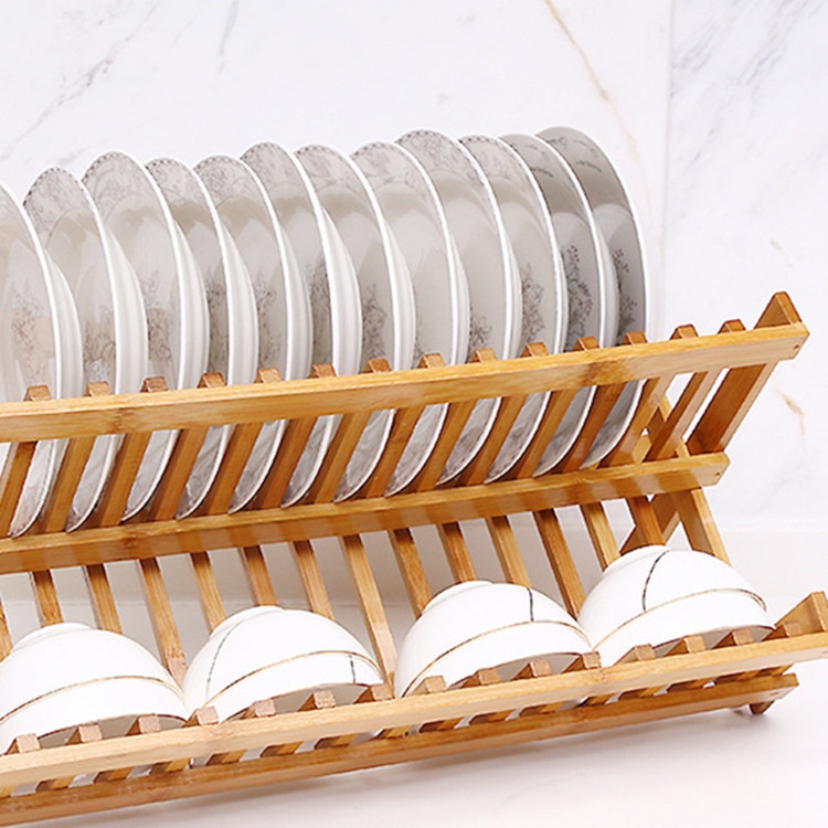 Dropship Dish Drying Rack; Dish Rack 2 Tier Large Dish Drying Rack With  Utensil Holder; Cutting Board Holder And Dish Drainer For Kitchen Counter  Storage; Black to Sell Online at a Lower