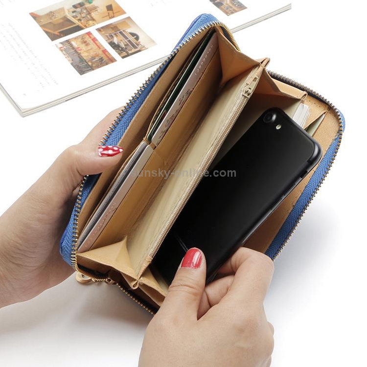 Leather Long Zipper Wallet Pattern