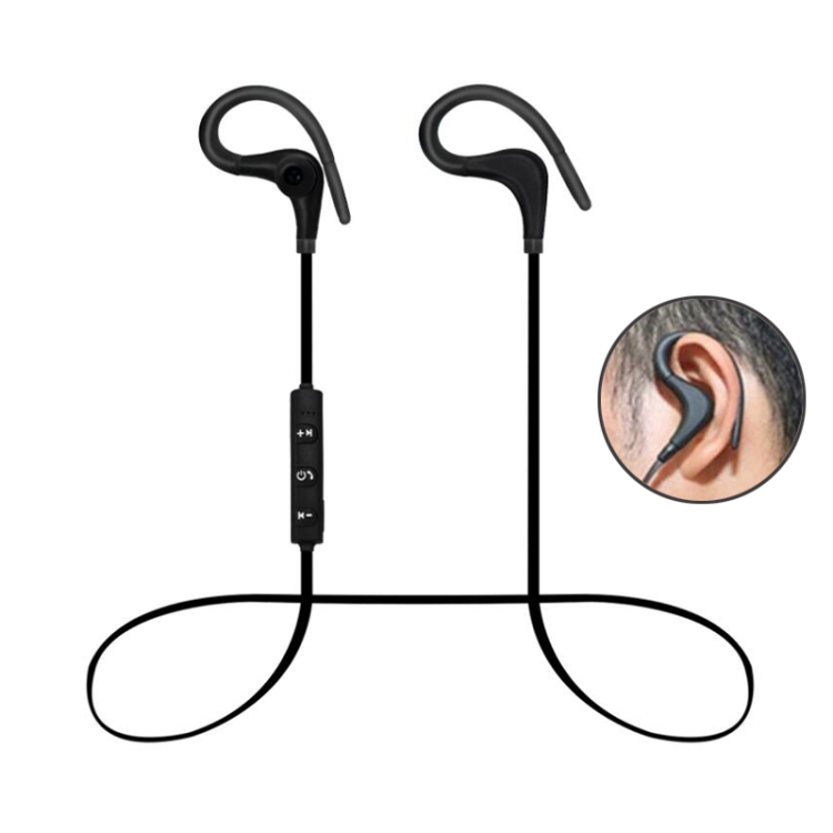 AiWei BT-01 Wireless Bluetooth Earphone with Microphone Hook Sports Earphone(Red) AiWei BT-01 Wireless Bluetooth Earphone with Microphone Hook Sports Earphone(Red)