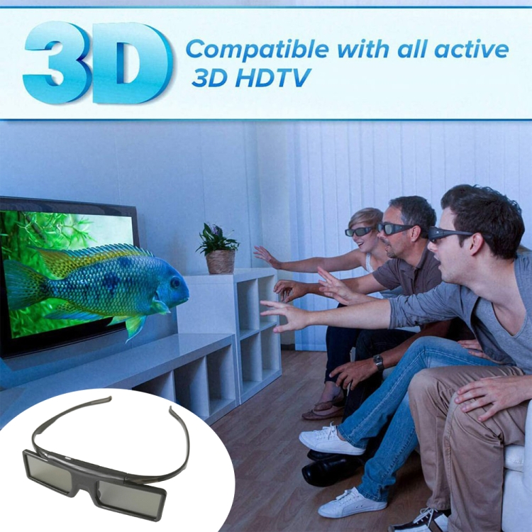 Gafas 3D con obturador activo Bluetooth universales para proyectores Samsung Sony y Epson 5200 - 5