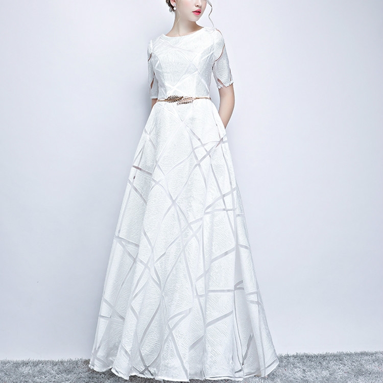 Short Sleeved Long Slim Slimming 