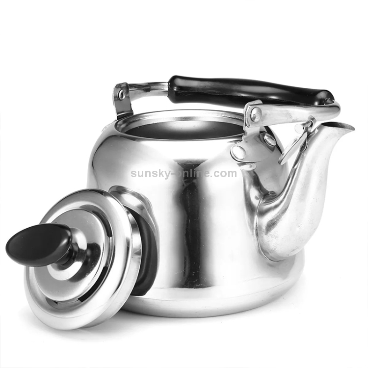Bollitore Acciaio Inox Da 3L Per Induzione E Gas – Teiera A Fischio Karl Hausmann, Nero, Manico Termoisolante