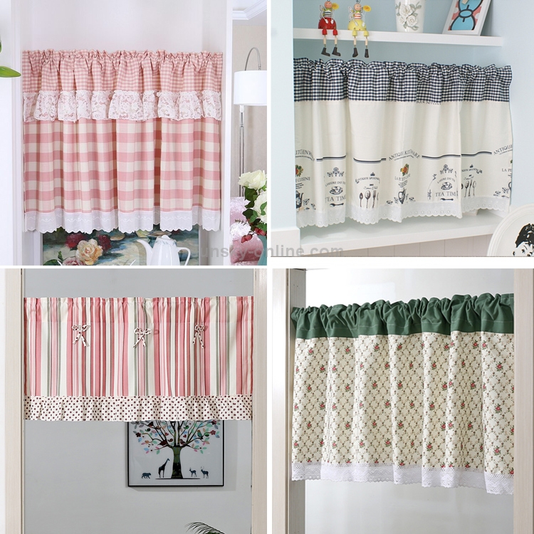 Diseños en cortinas para puertas de cocina
