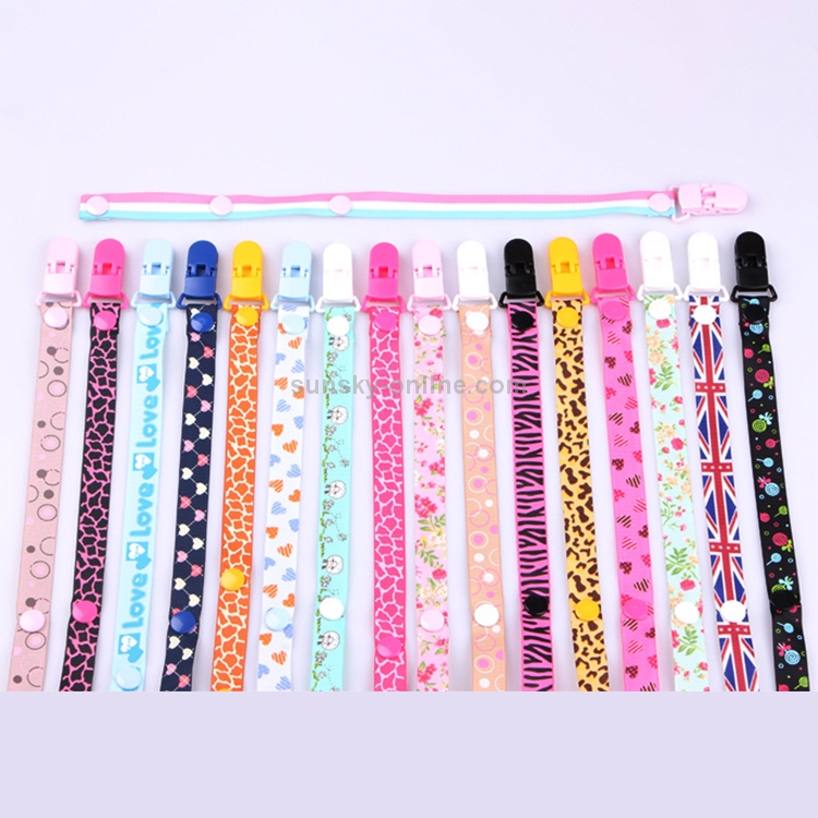 4Pcs Baby Newborn  Pacifier Clip Chain Strap Dummy Soother Nipple Holder  O 