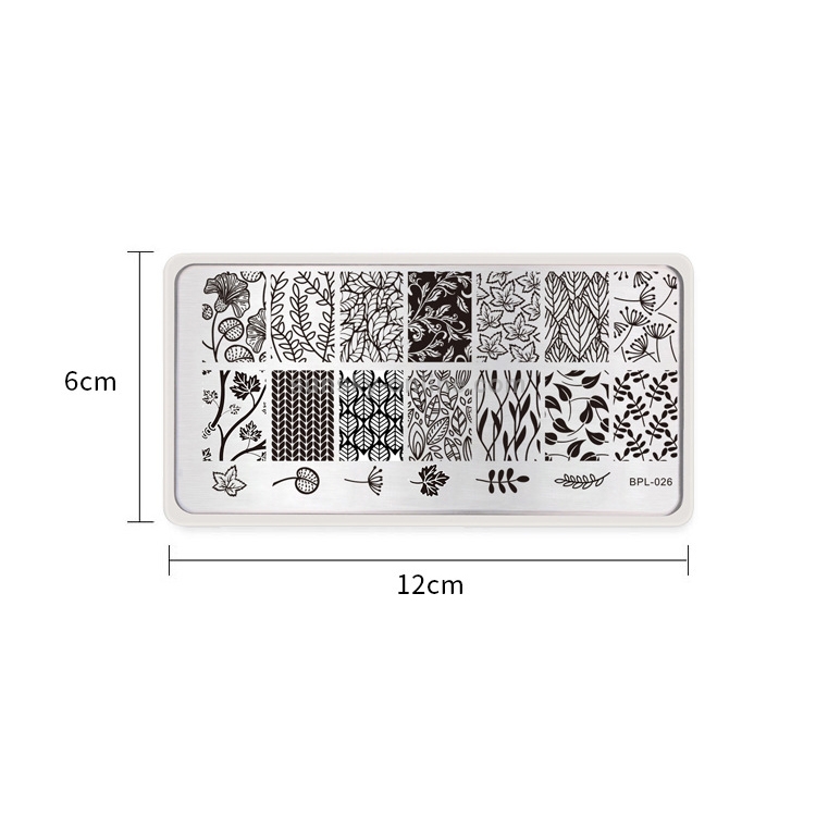 LV #2 STAMPING PLATE