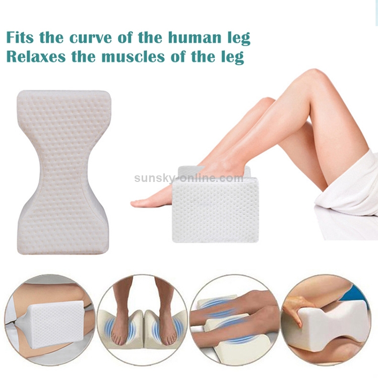 Cuscino per ginocchio per dormire con zeppa in Memory Foam per chi dorme sul  fianco dolore alla schiena sollievo dalla Sciatica cuscini per maternità per  la gravidanza cuscino per le gambe posteriori 