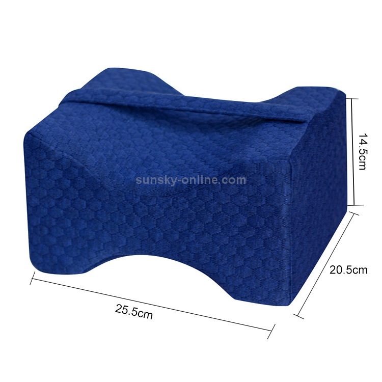 Cuscino a zeppa per ginocchio in memory foam ortopedico per dormire Sciatica  Schiena anca Sollievo dal dolore Contorno coscia Gamba Cuscino di supporto