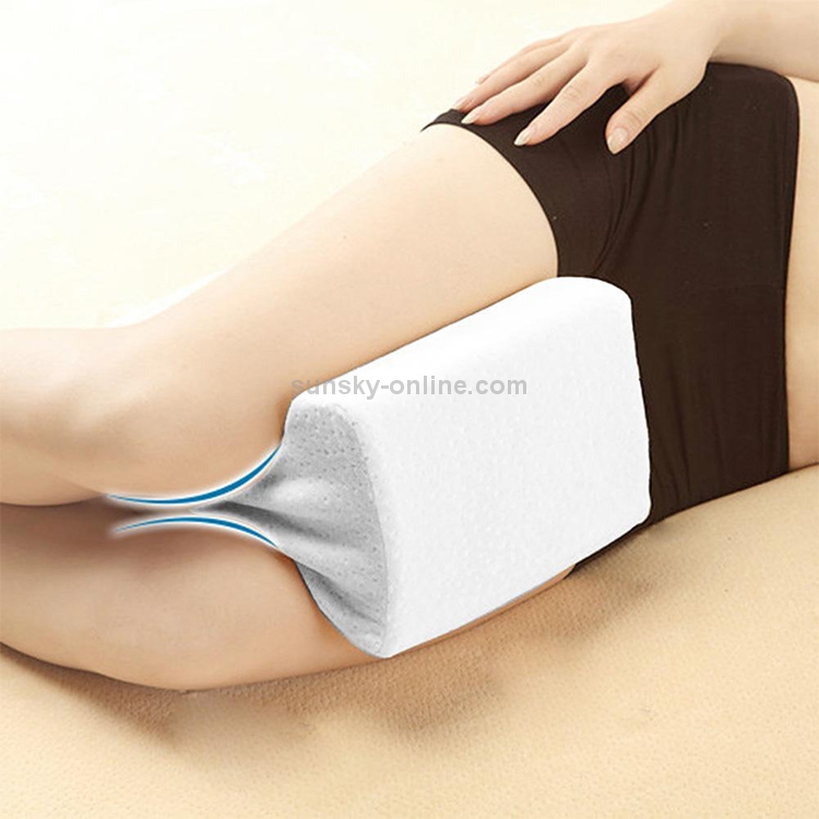 Cuscino a zeppa per ginocchio in memory foam ortopedico per dormire Sciatica  Schiena anca Sollievo dal dolore Contorno coscia Gamba Cuscino di supporto