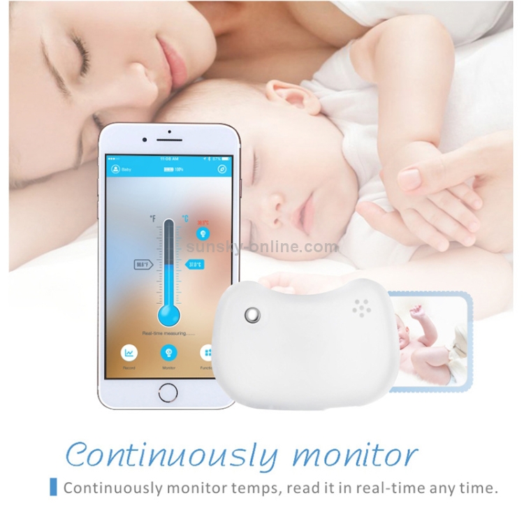 Baby smart rmometerI children's Fever Monitor smart wearable thermometer  Bracelet Bluetooth smart babyBody temperature monitor - AliExpress