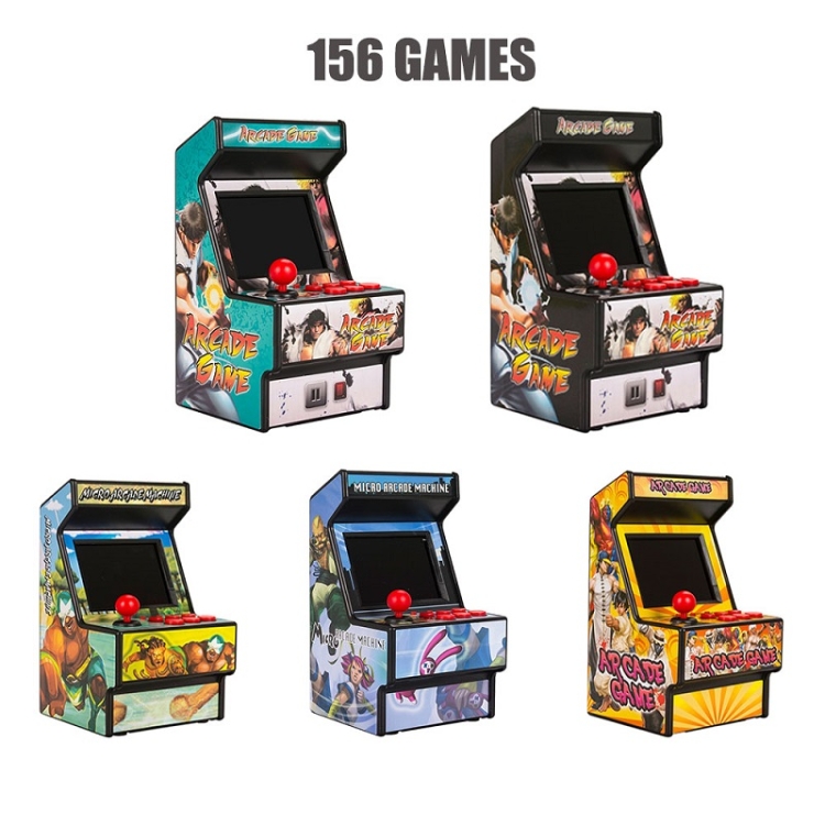 Rechargeable Mini Arcade 16 bit Classic 156 Games Player Handheld Console 2020 