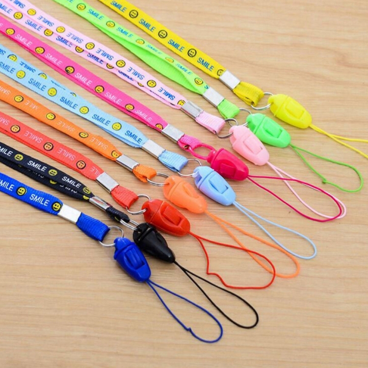 100 PCS Smiling Face Lanyards for ID Card Working Card Badge - 2