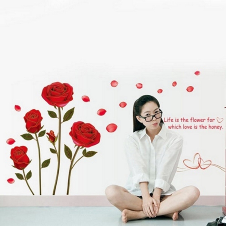 Removable Flower Wall Sticker Mural DIY Decal Home Room Art Decoration