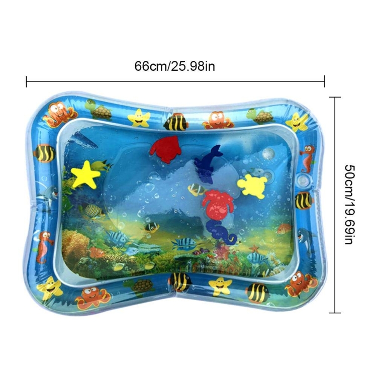 3 PCS bébé gonflable Aquarium jeu d'eau coussin Prostrate Pad