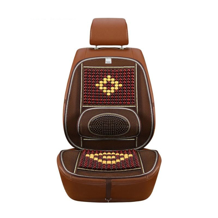 Wood Bead Car Seat Cushion Summer Cool Seat Cover Massage Car Seat Cushion  Wooden Bead Summer