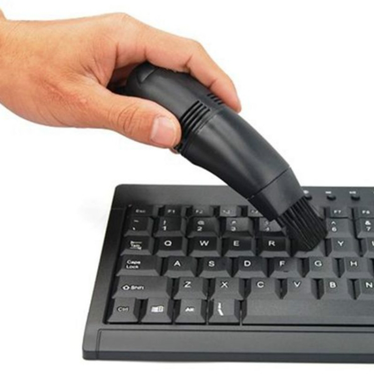 Desktop-Staubsauger Mini, USB-Lade-Tastatur