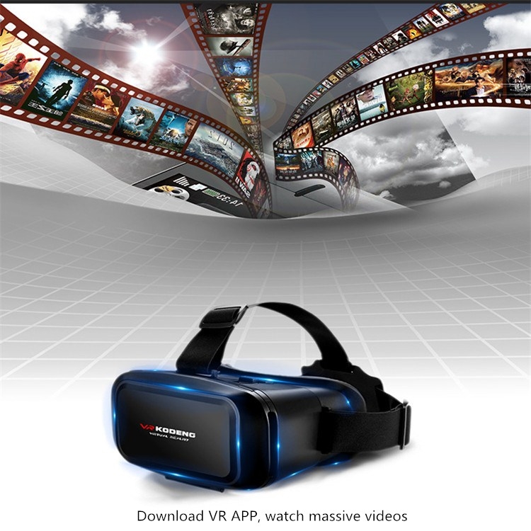 KUDENG Magic Helmet K2 Smart VR Gafas Teléfono móvil Teatro 3D Adecuado para teléfonos móviles de 4,7 a 6,9 pulgadas - 7