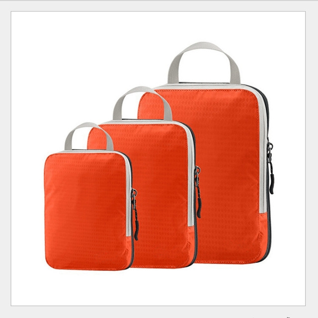 SUNSKY - 3 en 1 Bolsa de viaje Organizador de almacenamiento Set Bolsas  Zapato Equipaje Maleta Organizador de ropa (Negro)