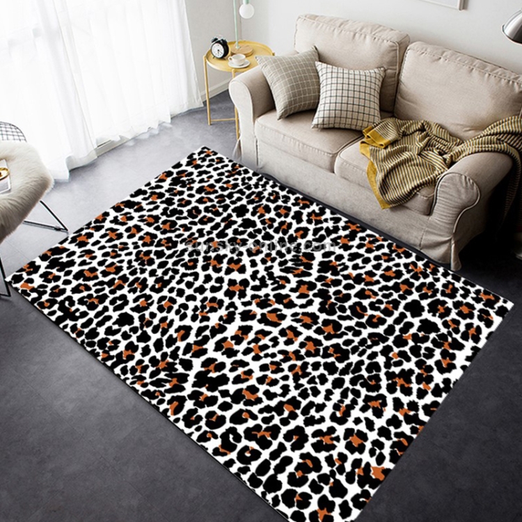 Fashion Leopard Print Carpet Living Room Mat, Size:150x200cm(R9)
