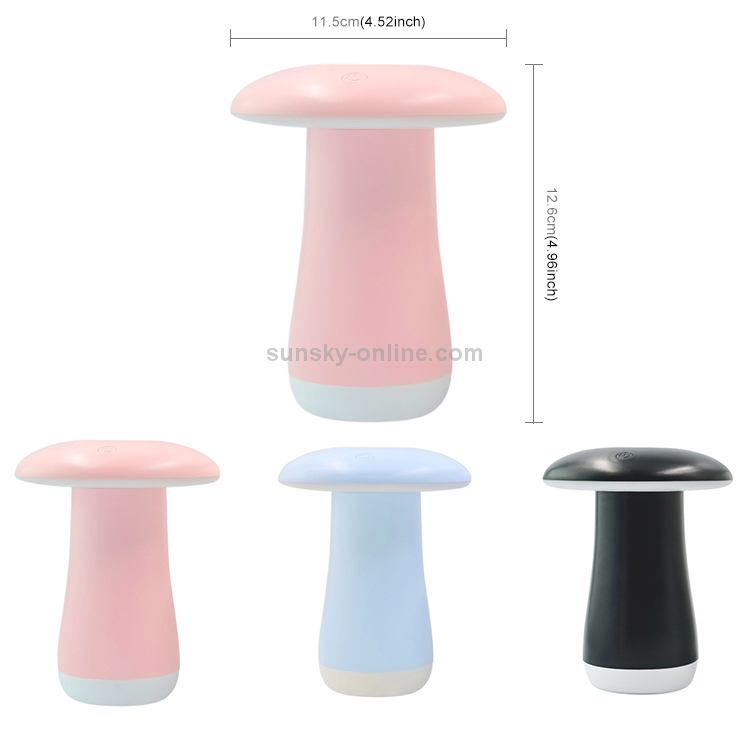 Mushroom Aromatherapy Night Light Bedroom Bedside Sleep Air Humidifier