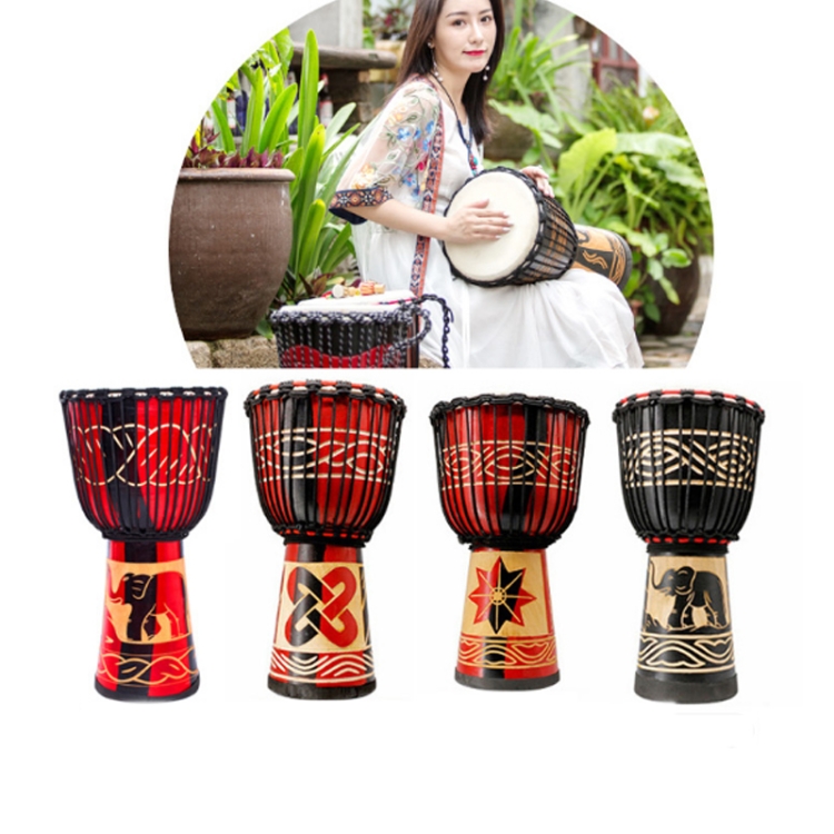 Peau De Tambour En Cuir De Chèvre 20 Cm - Pièce De Rechange Pour Tambour Africain, Djembe, Doumbek, Facile à Installer